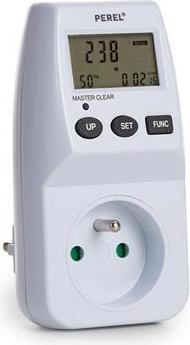 Immagine prodotto Velleman CONTATORE DI ENERGIA - 230 V - 16 A - SPINA TIPO E (SISTEMA FRANCESE)
