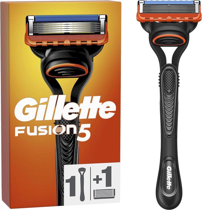 Gillette Fusion5 Men's Shaver with 1 Razor and 1 Blade Refill