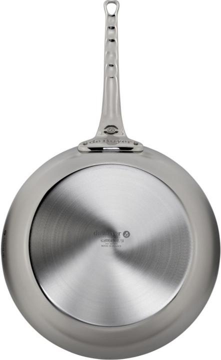 Actual product image de Buyer Affinity frying pan uncoated induction (24 cm, Frying pan, Stainless steel)