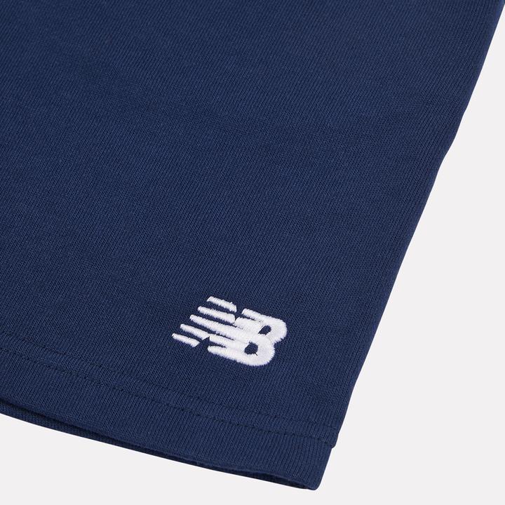 Actual product image New Balance B French Terry Small Logo Short (8, 9)