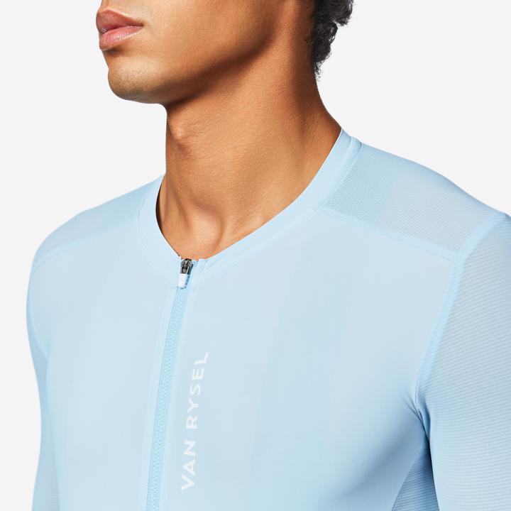 Image du produit Van rysel Maillot de vélo route manches courtes été unisexe - RACER 2 bleu (M)
