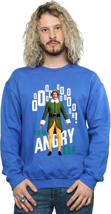 Actual product image Elf Mens Angry Sweatshirt (L)