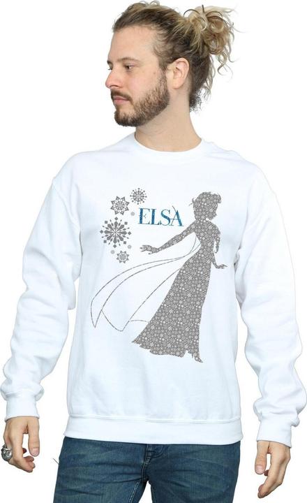 Immagine prodotto Disney Frozen Elsa Christmas Silhouette Felpa Uomo (XXL)
