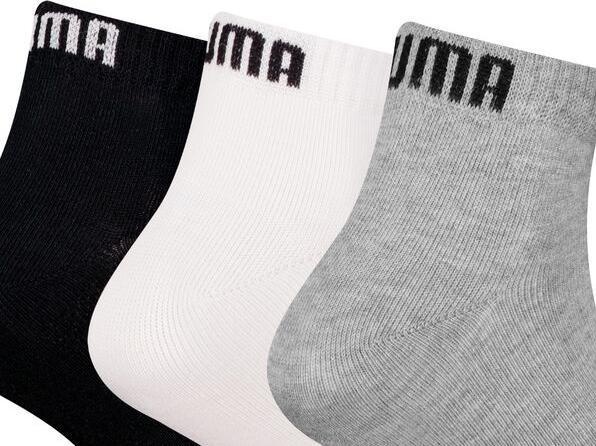 Actual product image Puma Kinder Quarter Socken (pack of 3, 31 - 34)