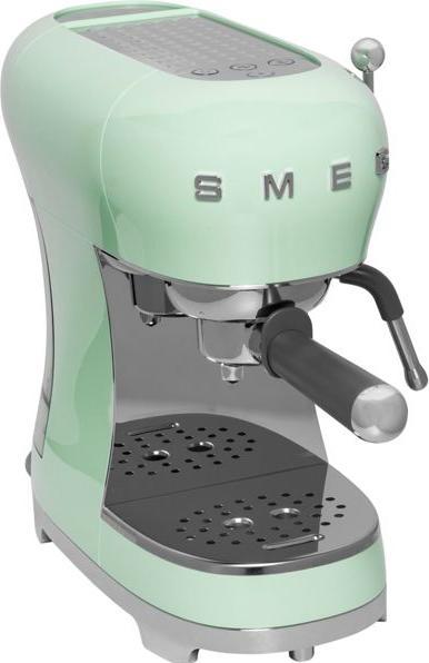 Actual product image Smeg ECF02PGEU Portafilter espresso/coffee machine Pastel green (EU plug)