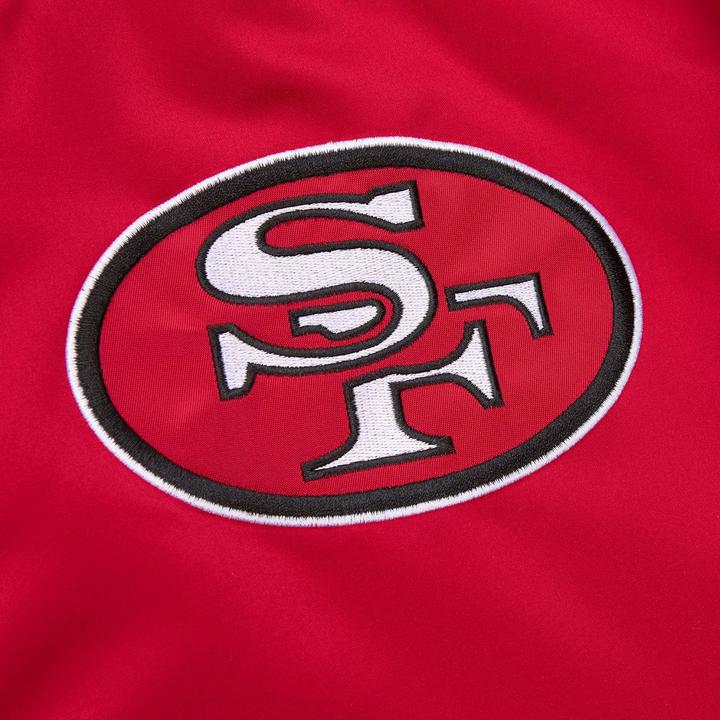 Produktbild Mitchell & Ness M&N Heavyweight Satin Jacke NFL San Francisco 49ers - L (L)