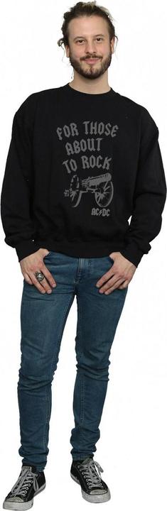 Image du produit AC/DC Mens For Those About To Rock Cannon Cotton Sweatshirt (XXL)