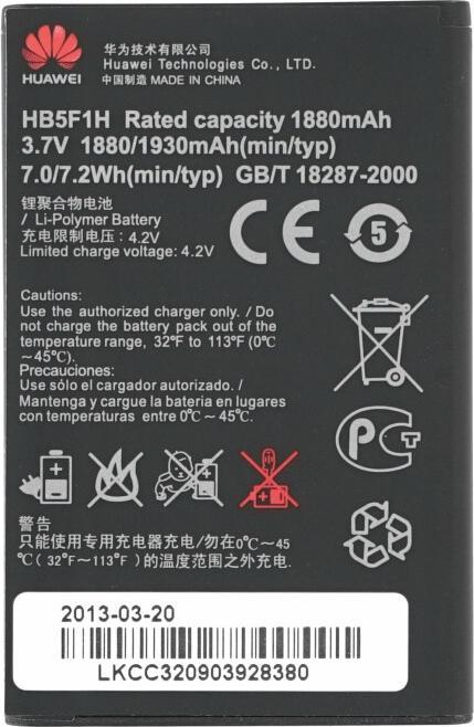 Image du produit OEM Batterie pour Huawei Honor U8860 HB5F1H