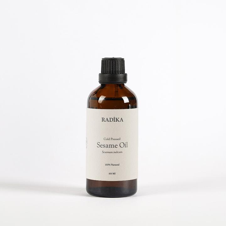 Produktbild Radika Sesamöl, Kaltgepresst, 100% Rein, BIO, natürlich, 100 ml (Körperöl, 100 ml)