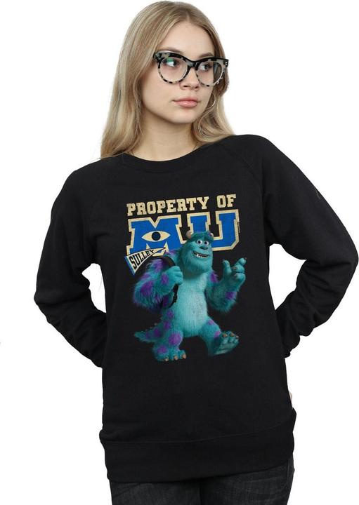 Actual product image Disney Womens/Ladies Monsters University Property Of MU Sulley Sweatshirt (XXL)