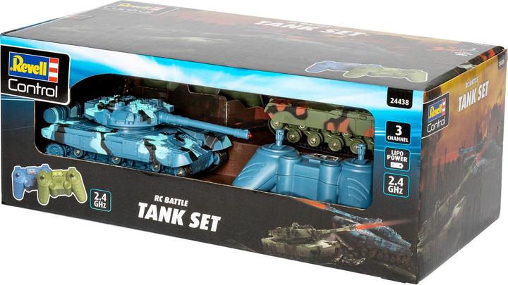 Actual product image Revell RC Battle Set Battlefield Tanks