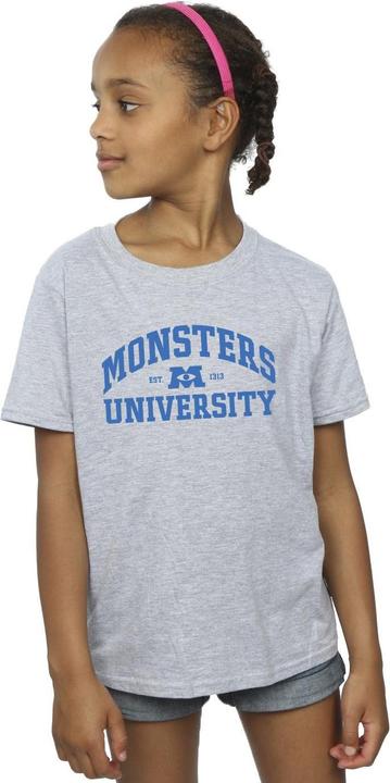Immagine prodotto Disney Monsters University Logo Maglietta Ragazze (152, 158)
