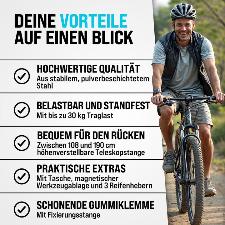 Image du produit Monzana Pied d’atelier pour vélo