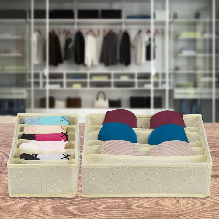 Image du produit Relaxdays Organiseur de sous-vêtements (32 x 32 x 9 cm, 9.20 l)