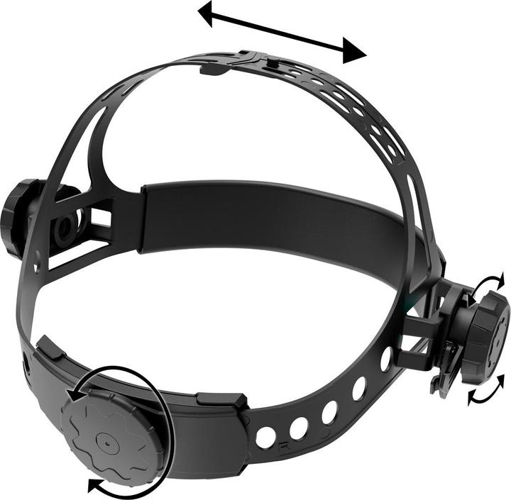 Image du produit Stahlwerk Casque de soudure WORKER 3-en-1 Automatique Casque de soudeur Écran de soudure