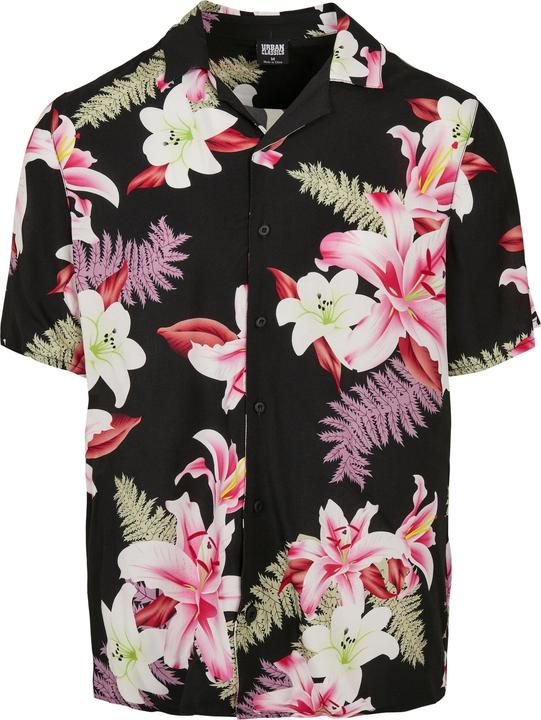 Urban Classics Viscose AOP Resort Shirt
