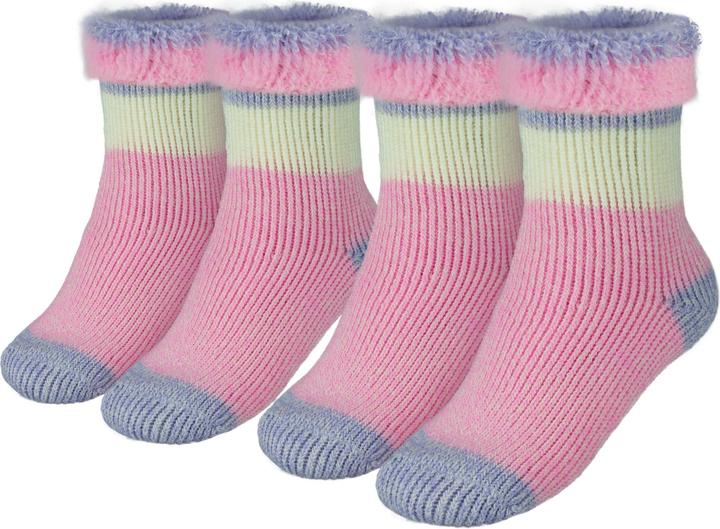 Actual product image Black Snake Kids cosy socks 2 pairs fleecy (pack of 4, One size)