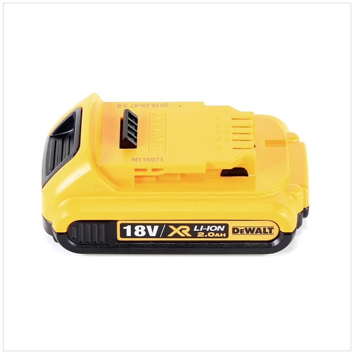 Immagine prodotto DeWalt DCG 405 18 V 125 mm Smerigliatrice a batteria Brushless in valigetta TStak + 1x Batteria 2,0 (125 mm)