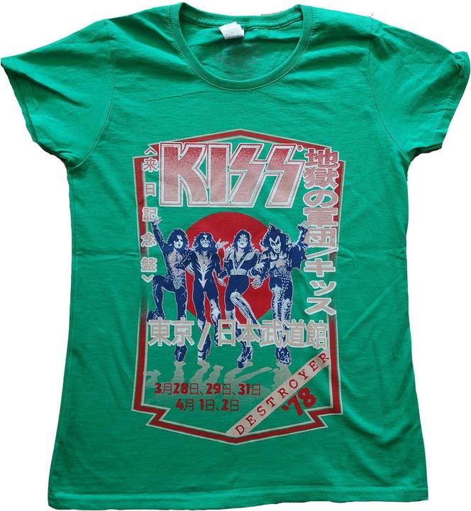 Produktbild KISS Womens/Ladies Destroyer Tour 78 T-Shirt (XL)