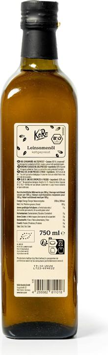 Immagine prodotto KoRo Olio di lino biologico spremuto a freddo (750 ml)