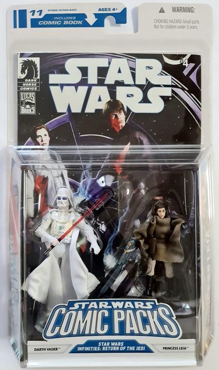 Image du produit Hasbro Star Wars Comic Packs Actionfiguren-Set Darth Vader & Princess Leia
