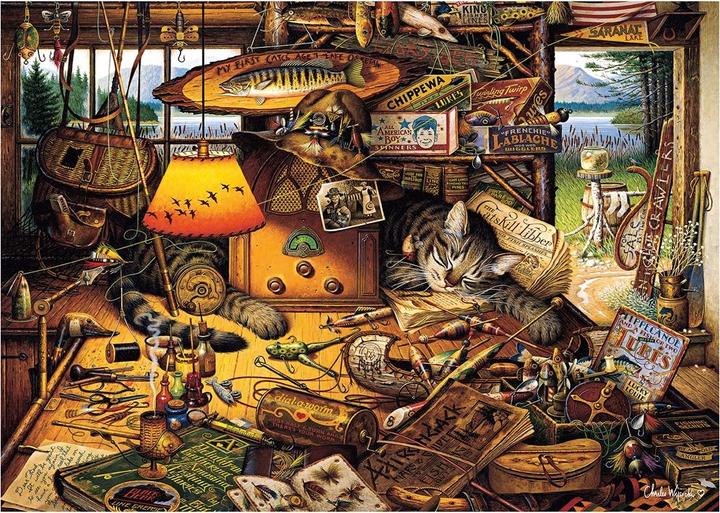Actual product image Schmidt Spiele Max in the Adirondacks Mountains (1000 pieces)