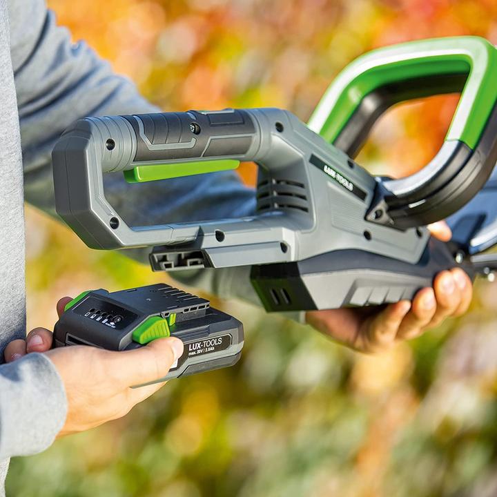 Actual product image Lux A-HS-20/52 20 V Battery Hedge Trimmer Set