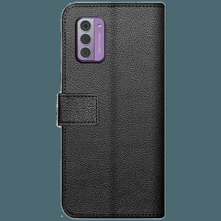 Actual product image Just in Case Pu-Leather Book Cover Black Nokia G42 (Nokia G42)