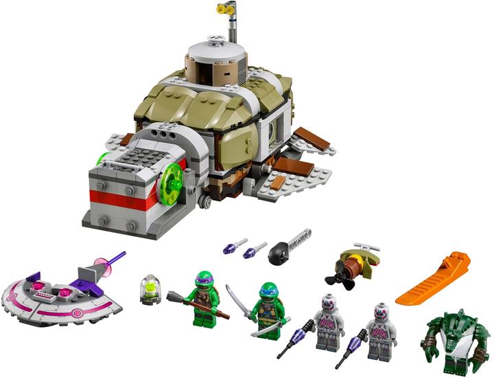 Image du produit LEGO Chasse aux Ninja mutants adolescents dans le sous-marin tortue (79121)