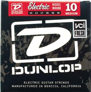 Image du produit Dunlop Jim DEN1046 Medium 10-46 Nickel Cordes pour guitare électrique (Guitare électrique)