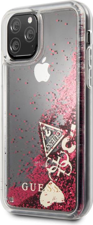 Actual product image Guess Hard Cover Glitter Hearts (Apple iPhone 11 Pro)