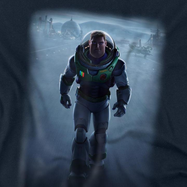 Actual product image Mattel Unisex Adult Buzz Poster T-Shirt (L)
