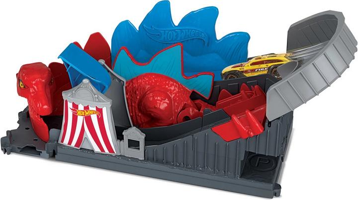 Produktbild Hot Wheels City Dino Achterbahn-Attacke