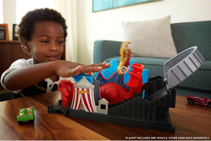 Produktbild Hot Wheels City Dino Achterbahn-Attacke