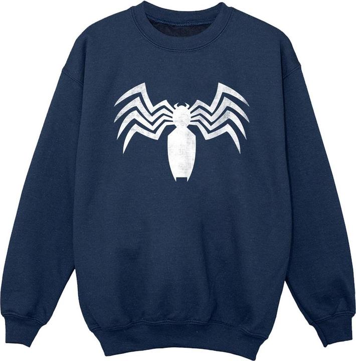 Venom Spider Logo Emblem Sweatshirt Jungen