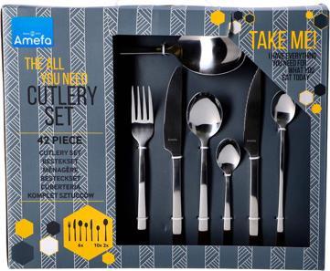 Actual product image Amefa Cutlery Set Manille 42-piece (42 Piece, Cutlery set)