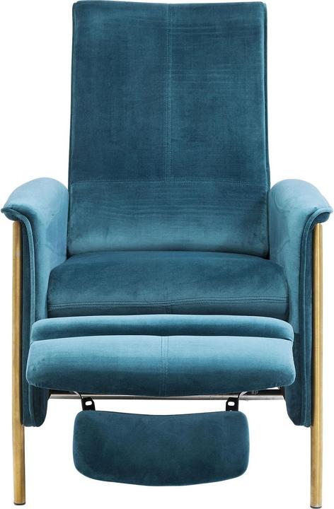 Immagine prodotto Kare Design Sedia relax Lazy Velvet Blue