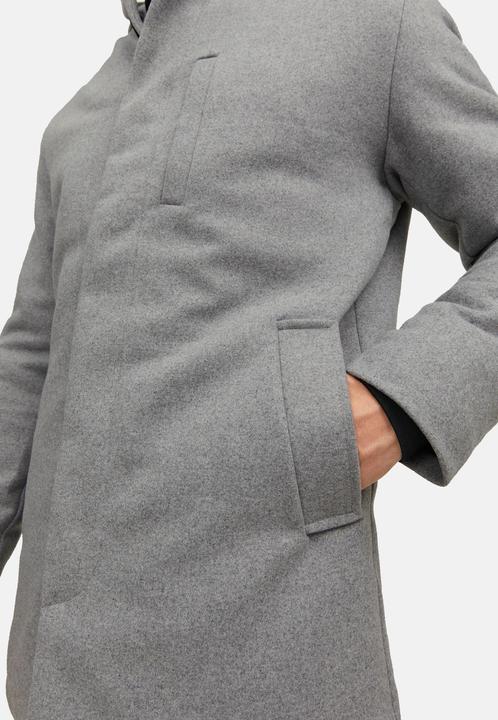 Produktbild Jack & Jones Fischgrätmuster Doppelkragen Jacke (M)