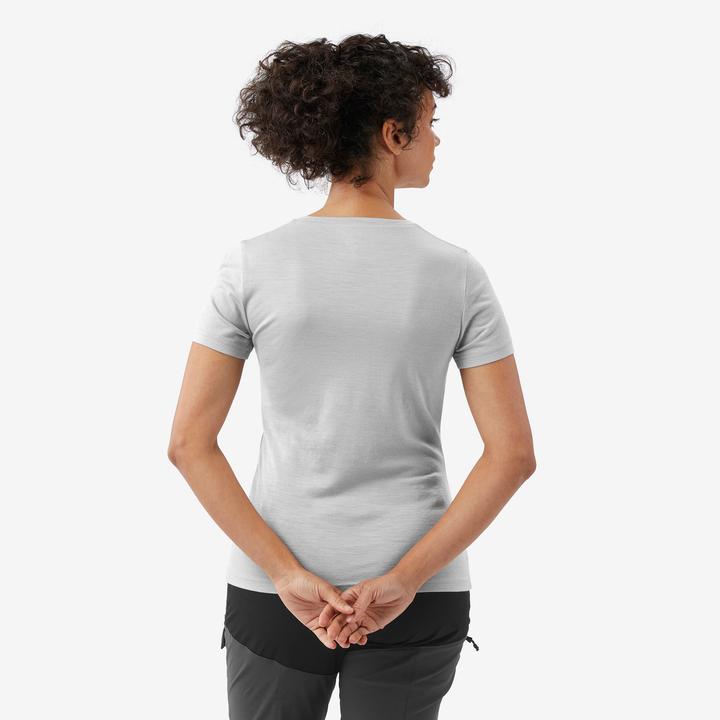 Produktbild Forclaz T-Shirt Damen Merinowolle - Travel500 grau (XL)
