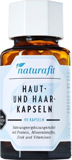 Naturafit Haut und Haar Kapseln, 90 St. Kapseln (90 Stück, Kapseln)