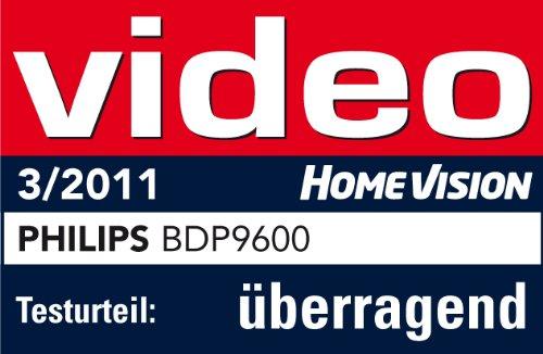 Image du produit Philips BDP9600 - Lecteur Blu-ray 3D haut de gamme avec DAC TI Burr-Brown (Lecteur Blu-ray)