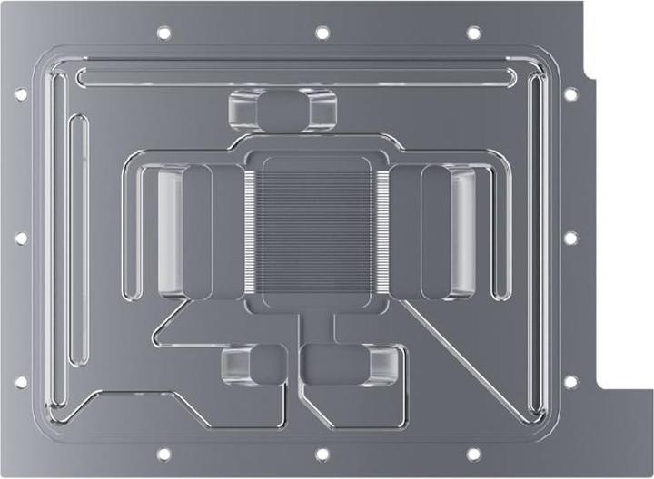 Actual product image Alphacool Ice Block Aurora Geforce RTX 4090 Strix + TUF with Backplate