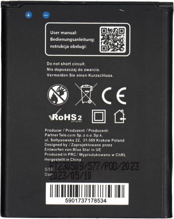 Actual product image NoName Battery Blue Star BLUE STAR PREMIUM battery for SAMSUNG S3 I9300 2300 mAh