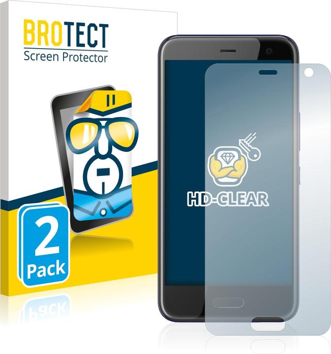 Image du produit BROTECT Protection Clair (2 pièce(s), HTC U11 Life)