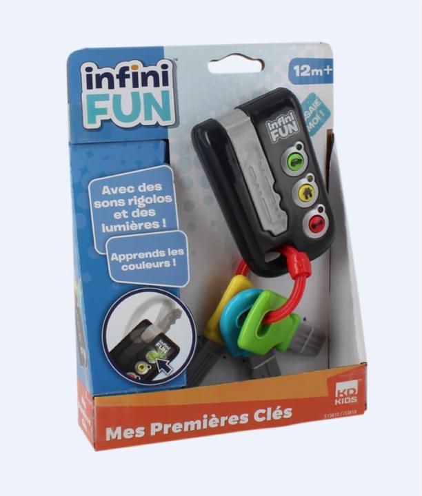 Immagine prodotto KD Toys Chiavi sonore di divertimento infinito (Francese)
