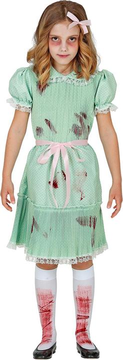 Image du produit Widmann Poupée tueuse Costume enfant Robe, ceinture, bas (140)
