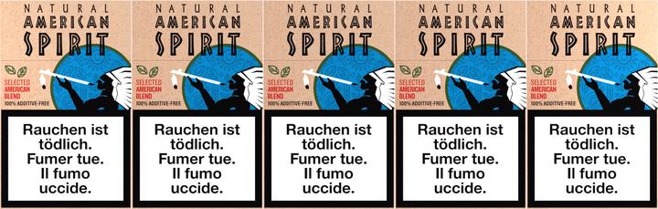 Image du produit Natural American Spirit American Blend Blue Box (10 pcs)