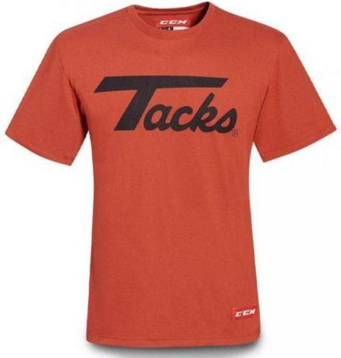 Actual product image CCM T4810 TACKS LOGO SS CHICAGO TEE SR (S, Green) (S)