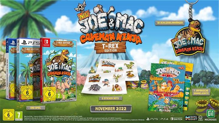 Immagine prodotto astragon Nuovo Joe & Mac: Caveman Ninja -- Edizione T-Rex (PS4, PS5, DE)