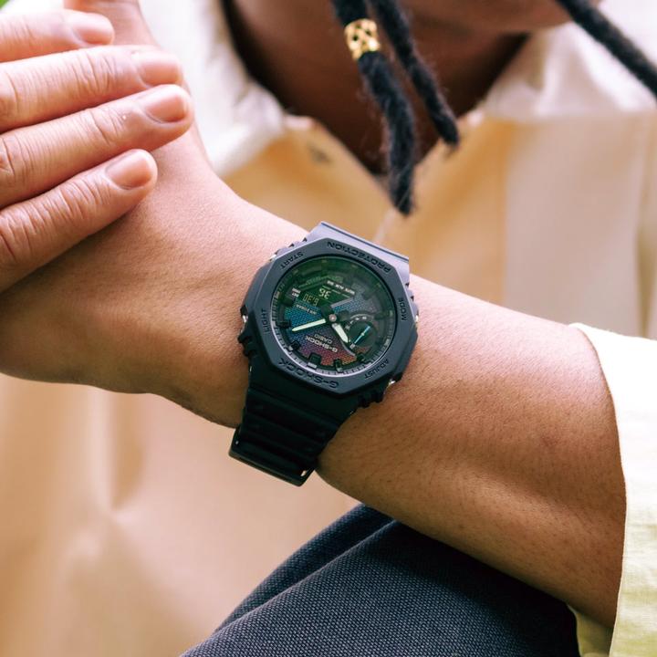 Produktbild G-Shock GA-2100RW-1AER (Taucheruhr, Digitaluhr, 48.50 mm)